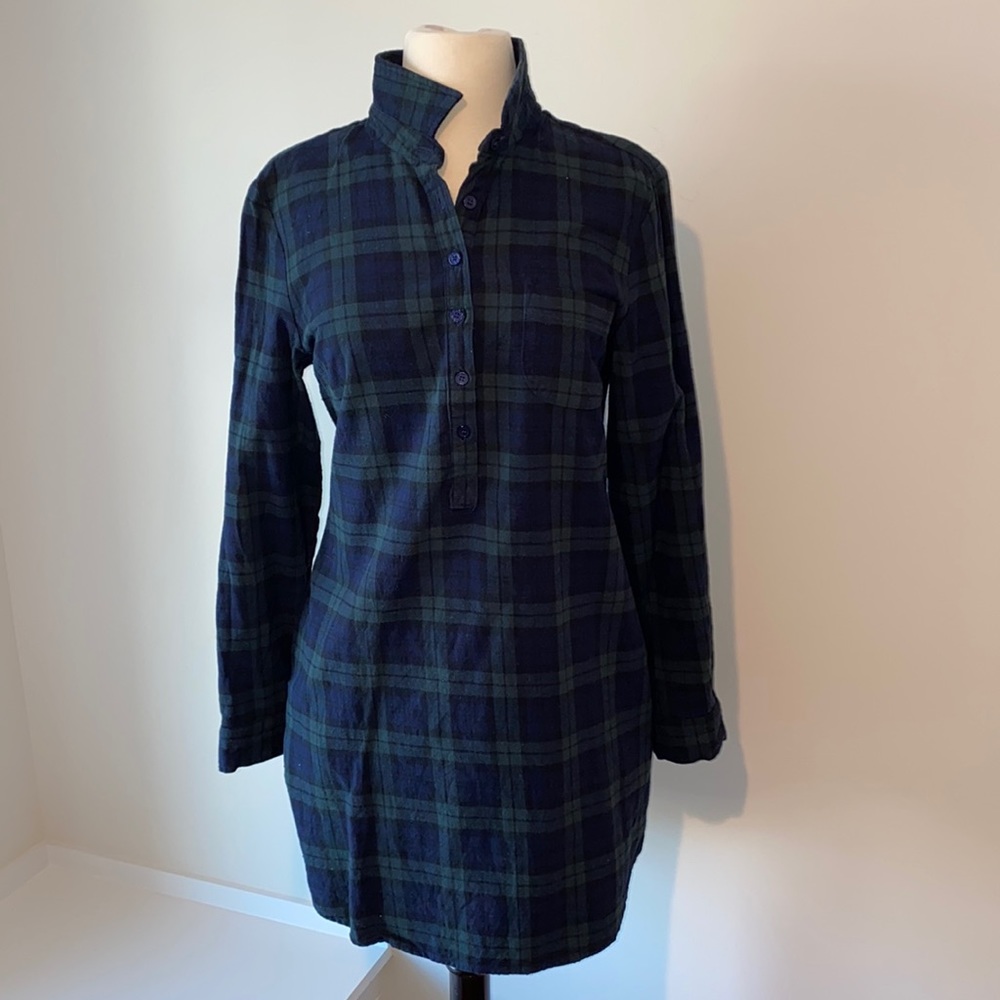 Brand new Lauren James tartan plaid popover dress. Holiday perfection! M